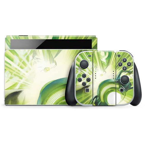 DC Comics Green Lantern Portrait Art By Alex Ross Nintendo Switch OLED (2021) Skin